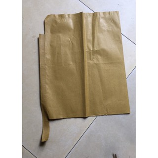 sale off Combo 50 túi bọc trái (bưởi, nhãn,....) giấy vàng 30x36 cm hàng chuẩn cty.