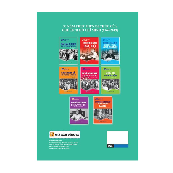 [Mã BMBAU50 giảm 7% đơn 99K] Sách Bác Hồ - Mãi mãi đi theo con đường của Bác Hồ