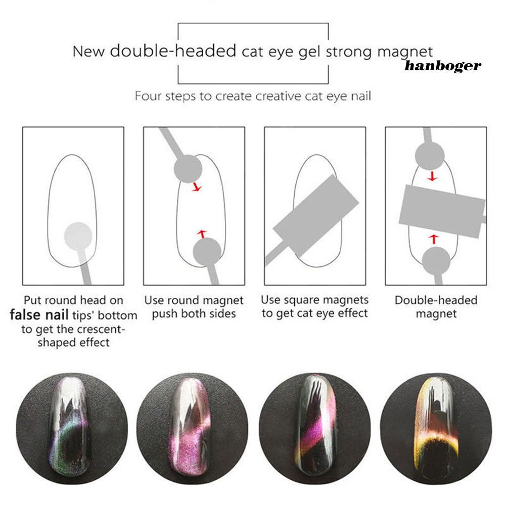 Thanh nam châm tạo hiệu ứng 3d trang trí móng