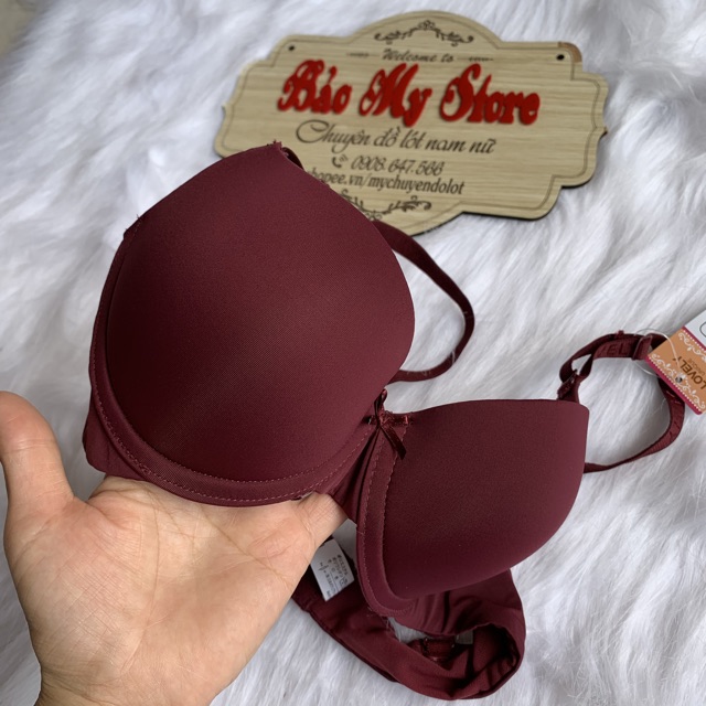 Áo Lót Lovely Mút Dày Siêu Đẩy Siêu Nâng Tạo Khe Ngực Size (A75-B85)