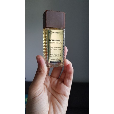 Date mới 2030 Dầu vàng Nanogize longevity essential oil