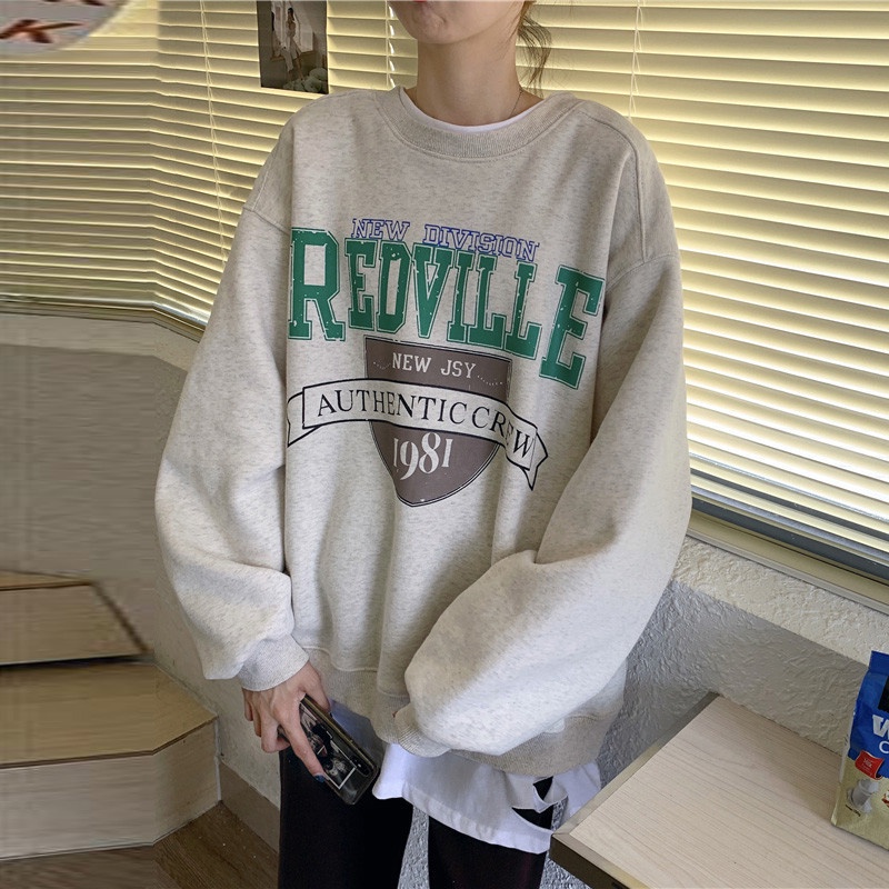 Áo len dài tay giả hai lớp phong cách Hàn Quốc trẻ trung thanh lịch dành cho nữ