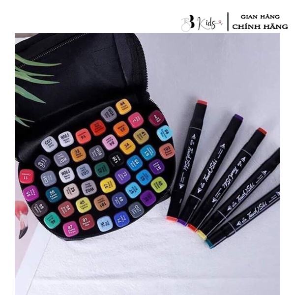 Đồ Chơi Bút Màu BB Kids 48 Chi Tiết Kèm Túi Đựng Cho Bé