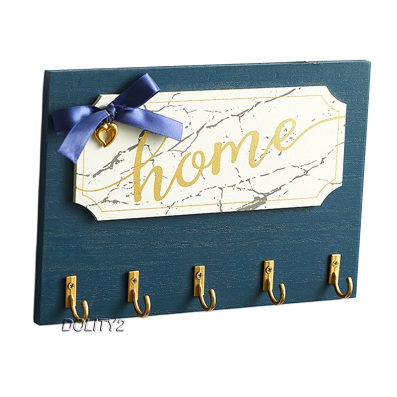 Bảng trang trí treo tường bằng gỗ cho chìa khóa áo khoác