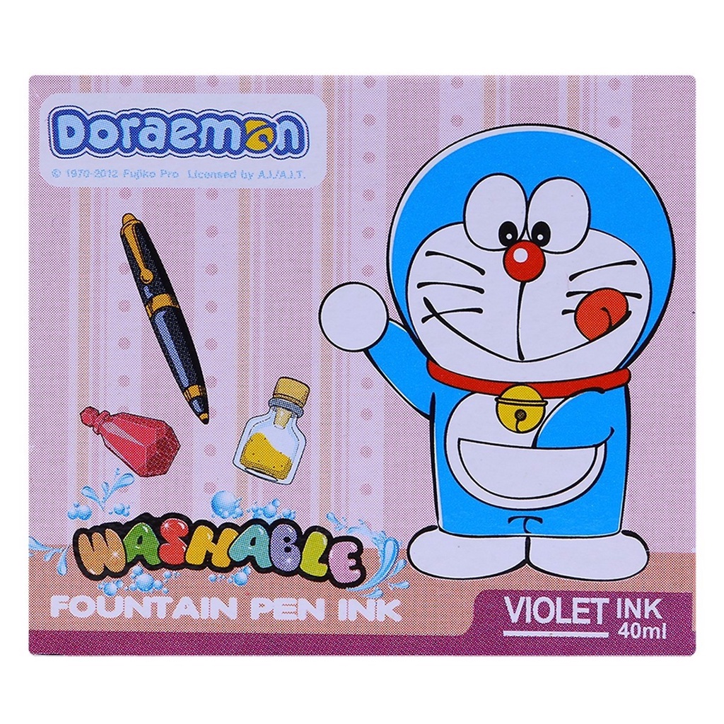 Mực Bút Máy Thiên Long Doraemon FPI-08/DO - Mực Tím