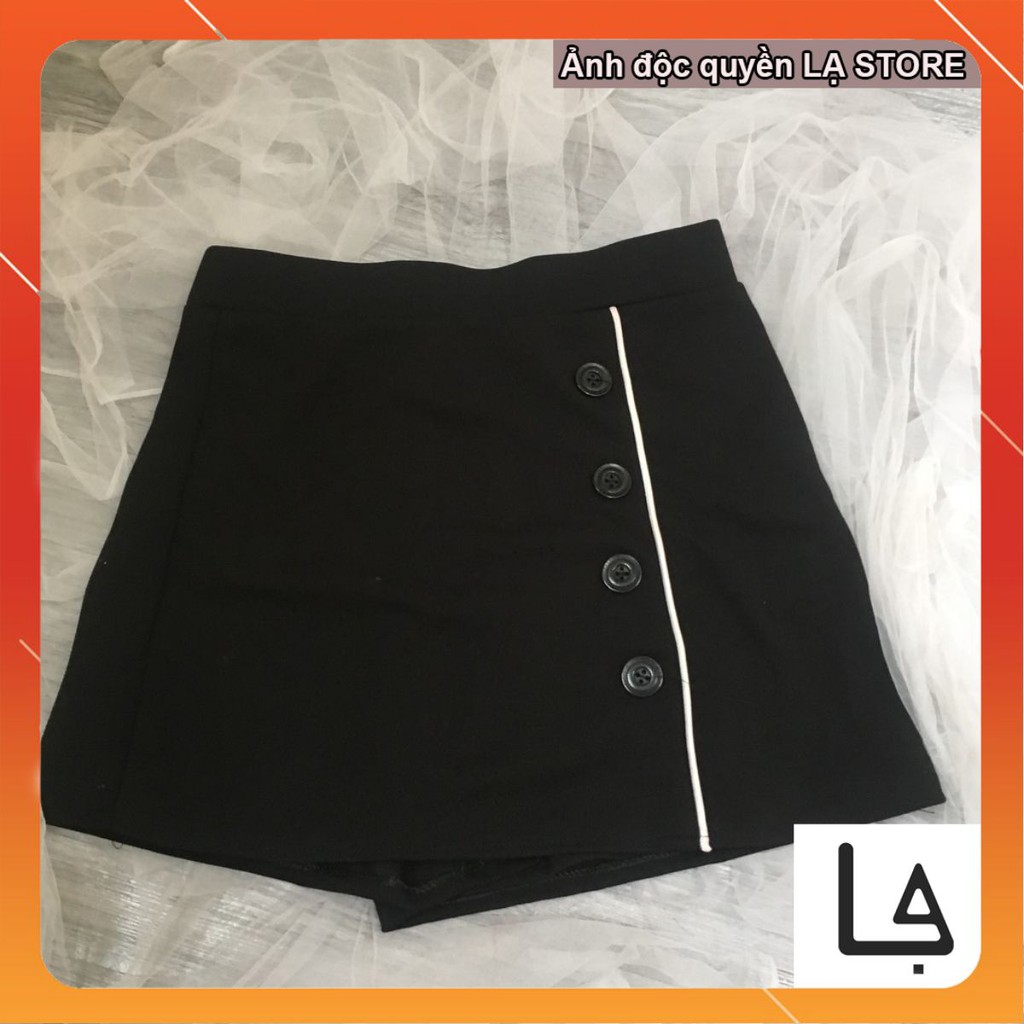 Quần giả váy đính cúc chất vải đẹp