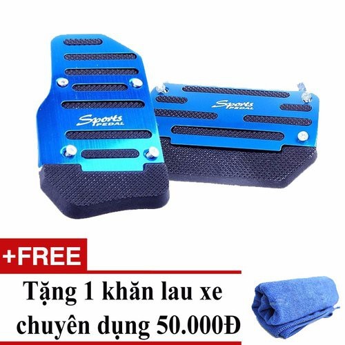 Ốp chân phanh,ga ô tô số tự động + Tặng quà