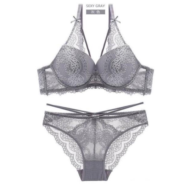 Bộ đồ lót Vic ren 3/4 BL