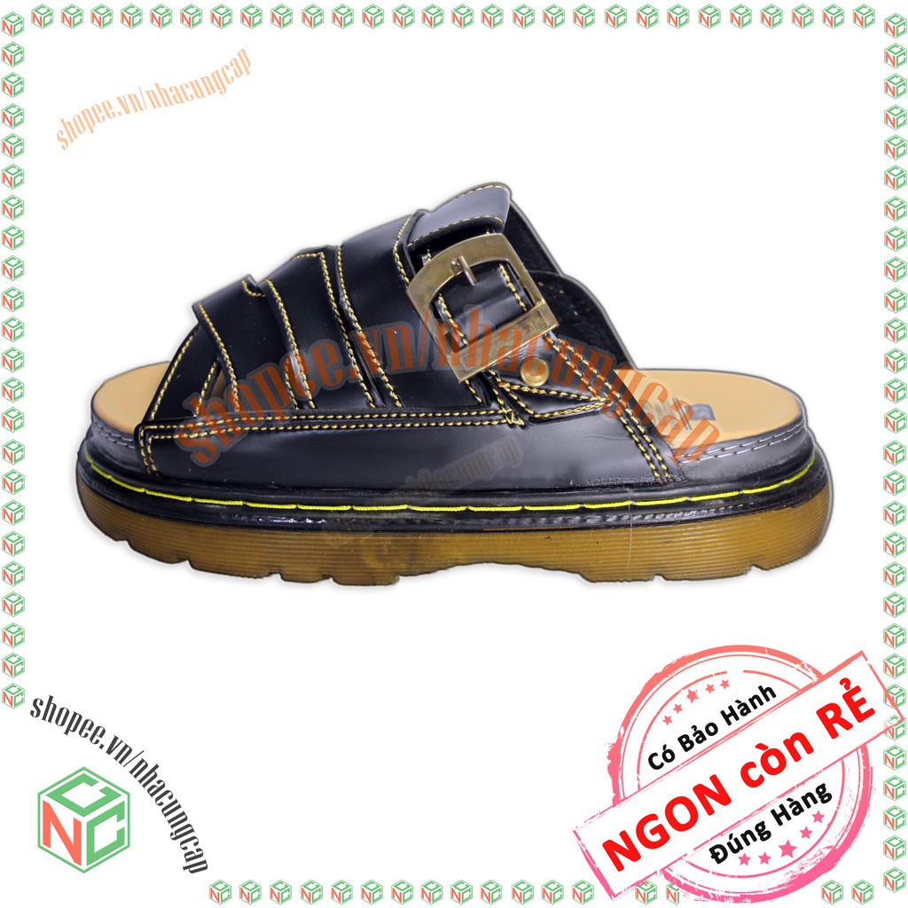 Giày dép nữ Doctor Dr.Martens giá rẻ có size lớn - Quai ngang đan chéo kiểu dáng mới của năm - NMH-DRNU-5Q1X-DE