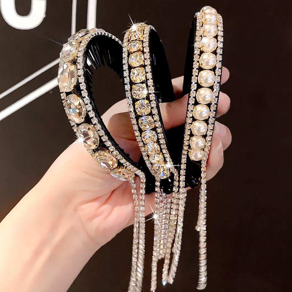 Aaron1 Dụng Cụ Búi Tóc Đính Ngọc Trai Thời Trang Hàn Quốc Dành Cho Nữ