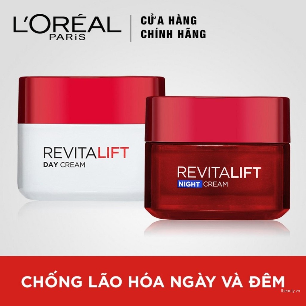 Kem Dưỡng Chống Lão Hoá Giảm Nếp Nhăn L'Oreal Paris Revitalift 50ml