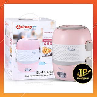Hộp Hâm Nóng ArirangLife EL-ALS263 (Hồng) - Hàng Chính Hãng