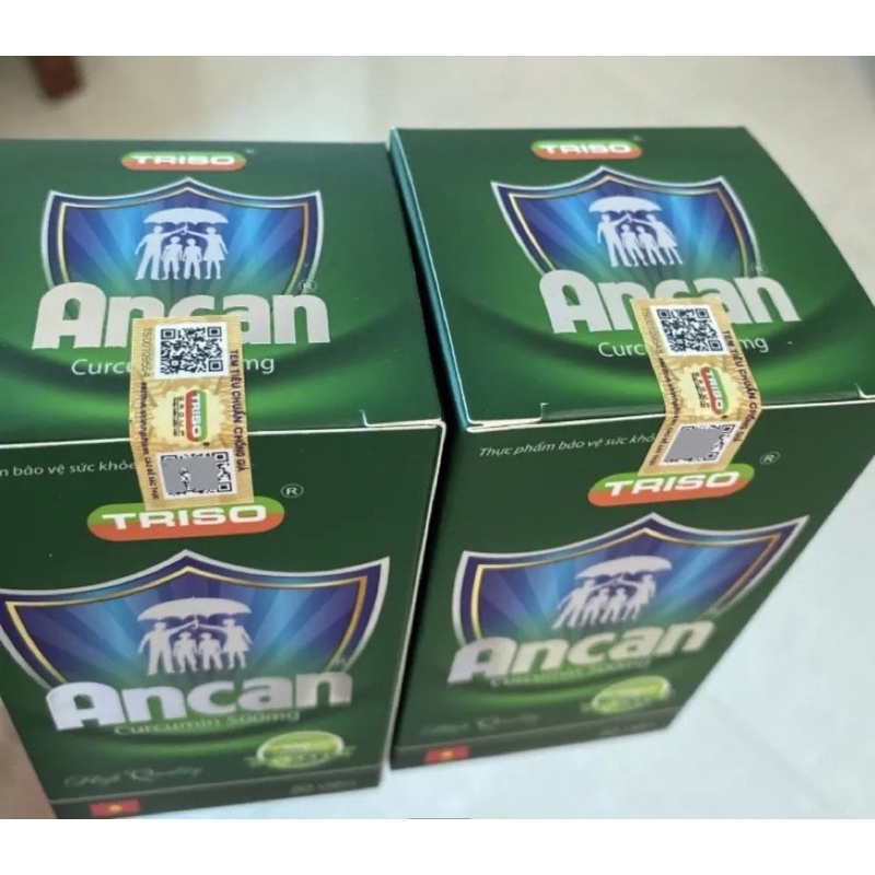 Combo 2 cặp Ancan - An giáp- Hỗ trợ điều trị các bệnh lý tuyến giáp