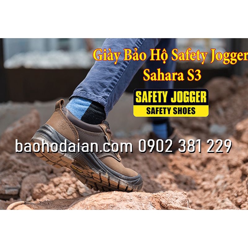 Giày Bảo Hộ Nam Safety Jogger Sahara S3 SRC