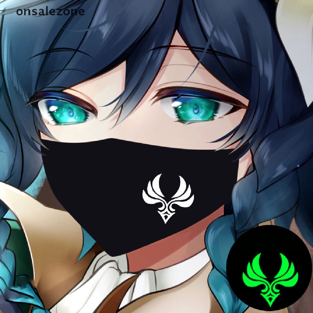 HOT Onsalezone Mặt Nạ Hóa Trang anime genshin Tác Động Hóa Trang xiao hutao zhongli Ayaka