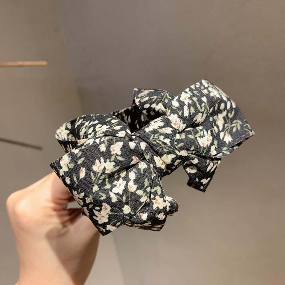 Kẹp Tóc Nơ Nhiều Lớp Phong Cách Hàn Quốc Cho Nữ