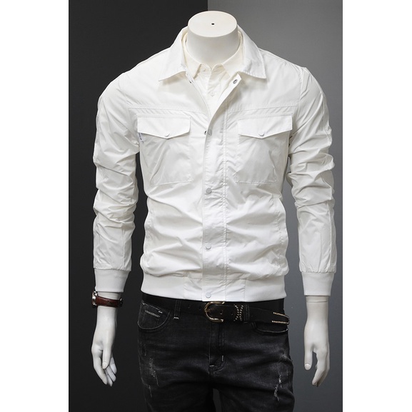 Áo khoác, Áo Khoác nam 2 lớp gió siêu xịn mịn chất liệu Micro Polyester chất liệu, không thấm nước, không phai màu N6