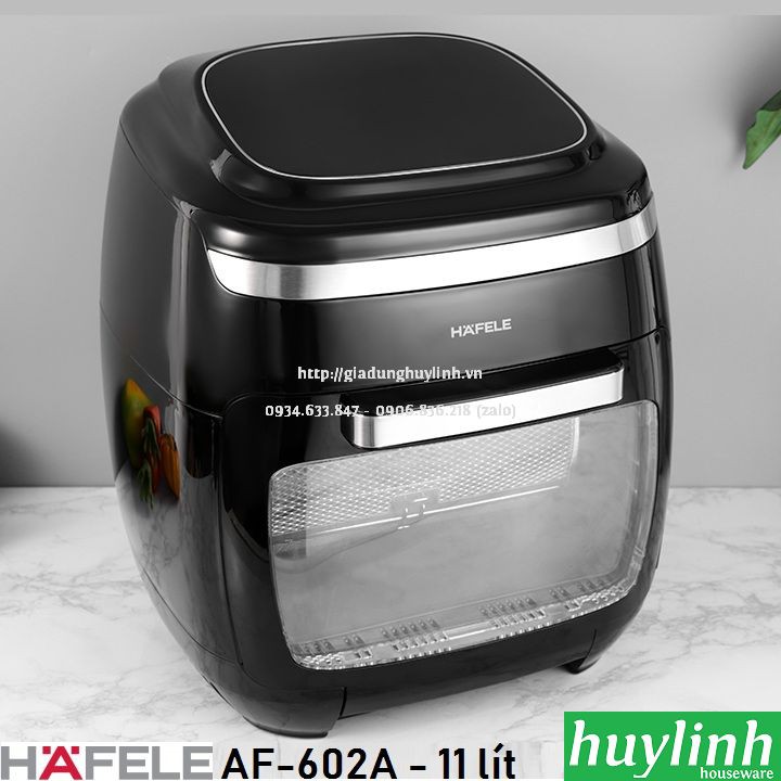 Freeship Nồi chiên không dầu điện tử Hafele AF-602A - 535.43.711 - 11 lít