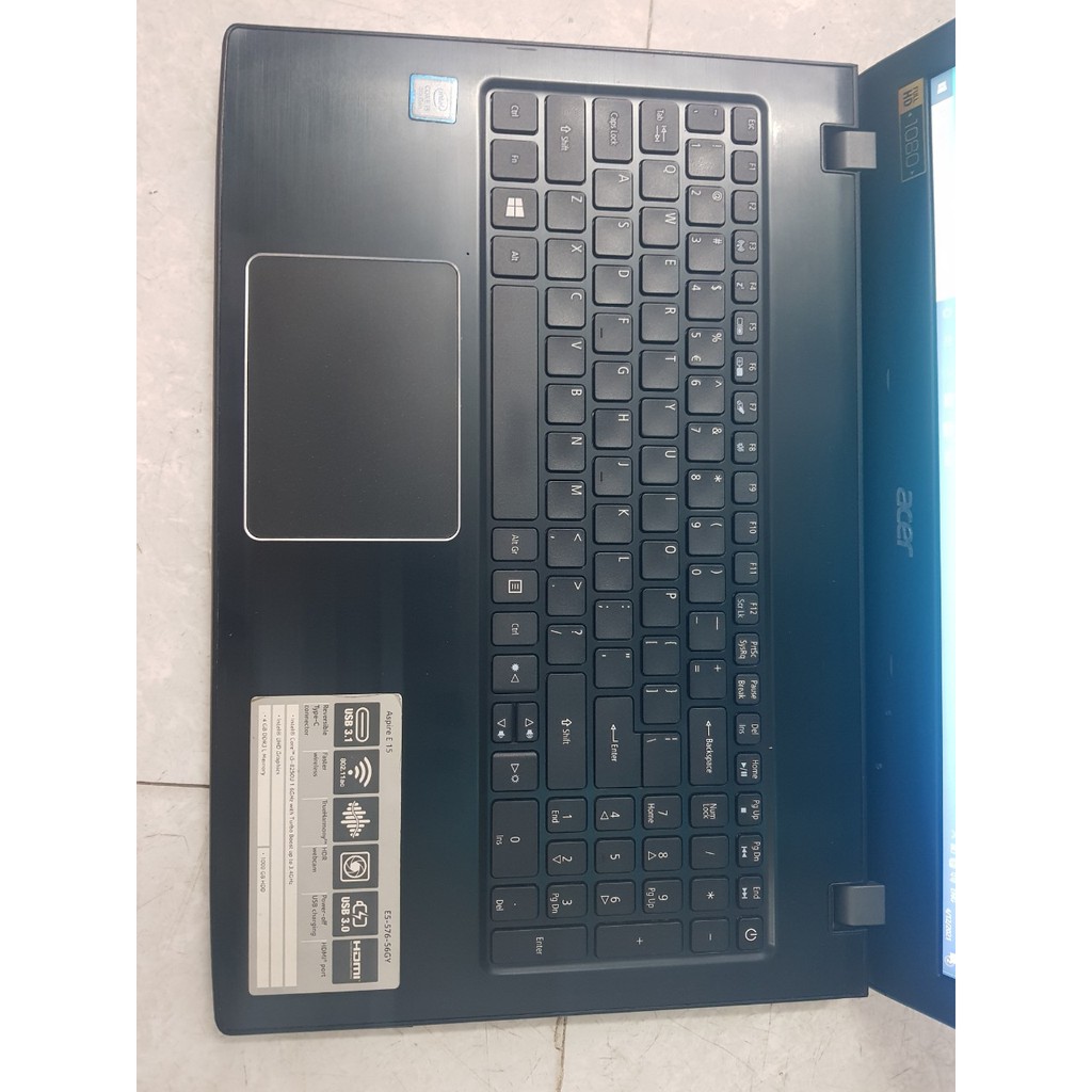 Laptop Acer Aspire  -Core i5 8250U, 4G, 128G SSD,15.6inch FHD có phím số, máy đẹp [ảnh thật] | BigBuy360 - bigbuy360.vn