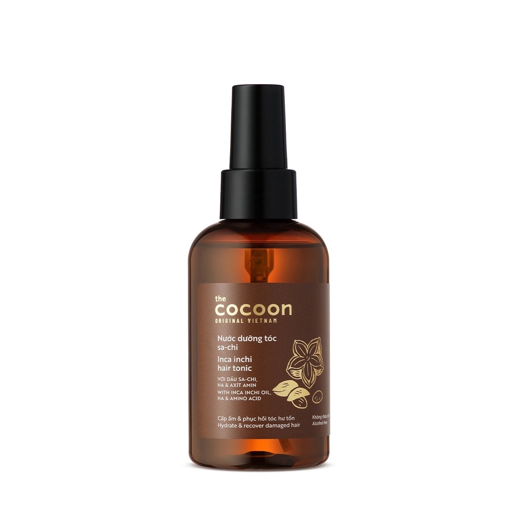 Nước dưỡng, Serum Sa-chi Cocoon dưỡng tóc, bảo vệ, phục hồi tóc hư tổn, giúp tóc mềm mượt, khỏe mạnh [sachi, sa chi]