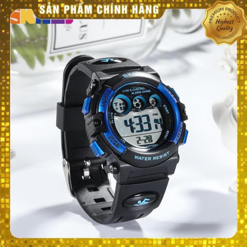 Đồng Hồ Trẻ Em Thể Thao điện tử dây cao su Skmei 1451