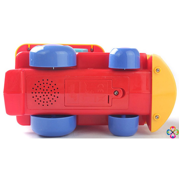 Đồ chơi đầu tàu hoả kéo, có đèn nhạc Winfun 0677 chính hãng