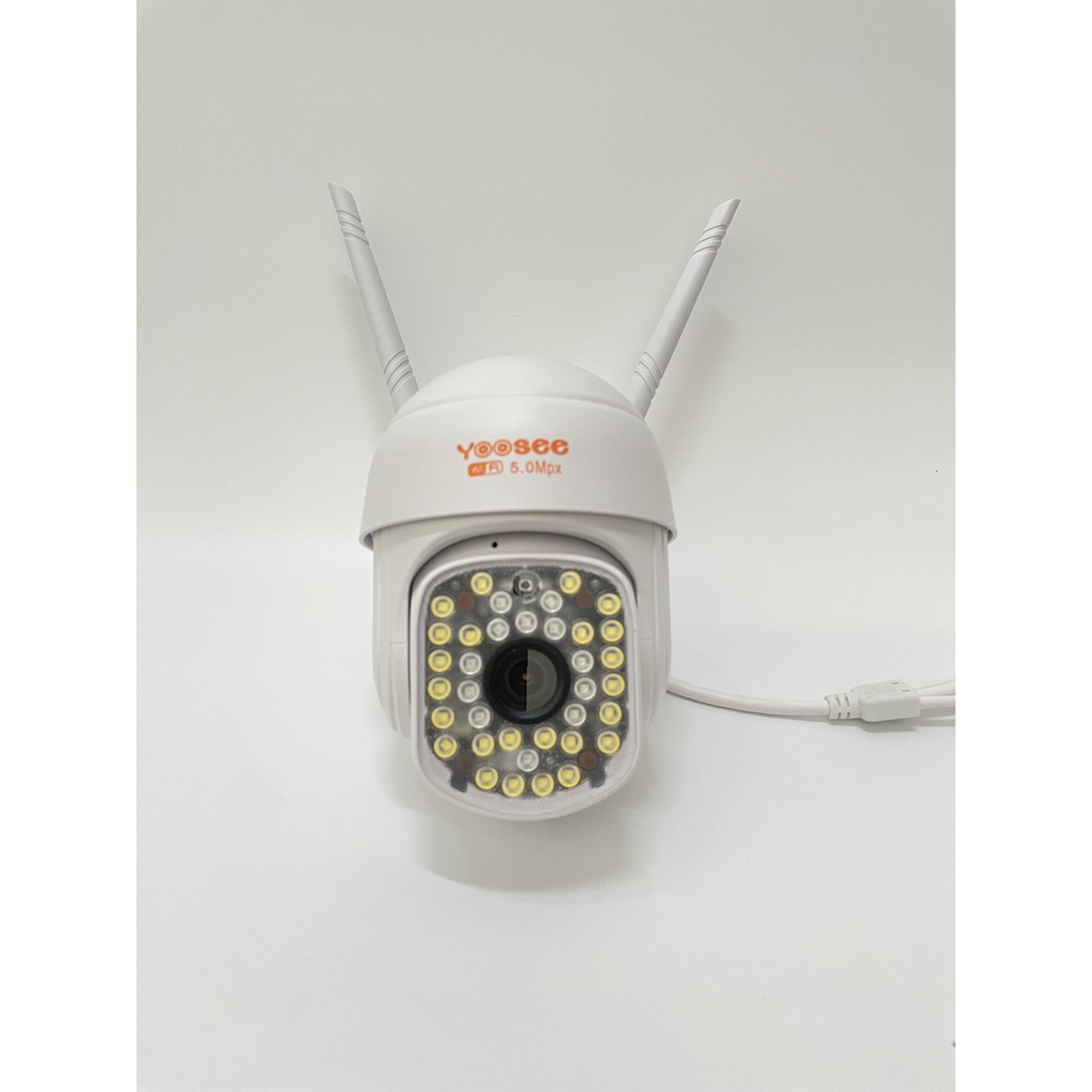 Camera wifi Yoosee PTZ 38 LED Siêu nét FULL HD 5.0Mpx Chuyên Dụng ngoài trời BH 5 năm