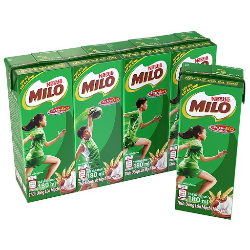 Thùng 48 hộp sữa nước Nestle Milo 180ml/ hộp