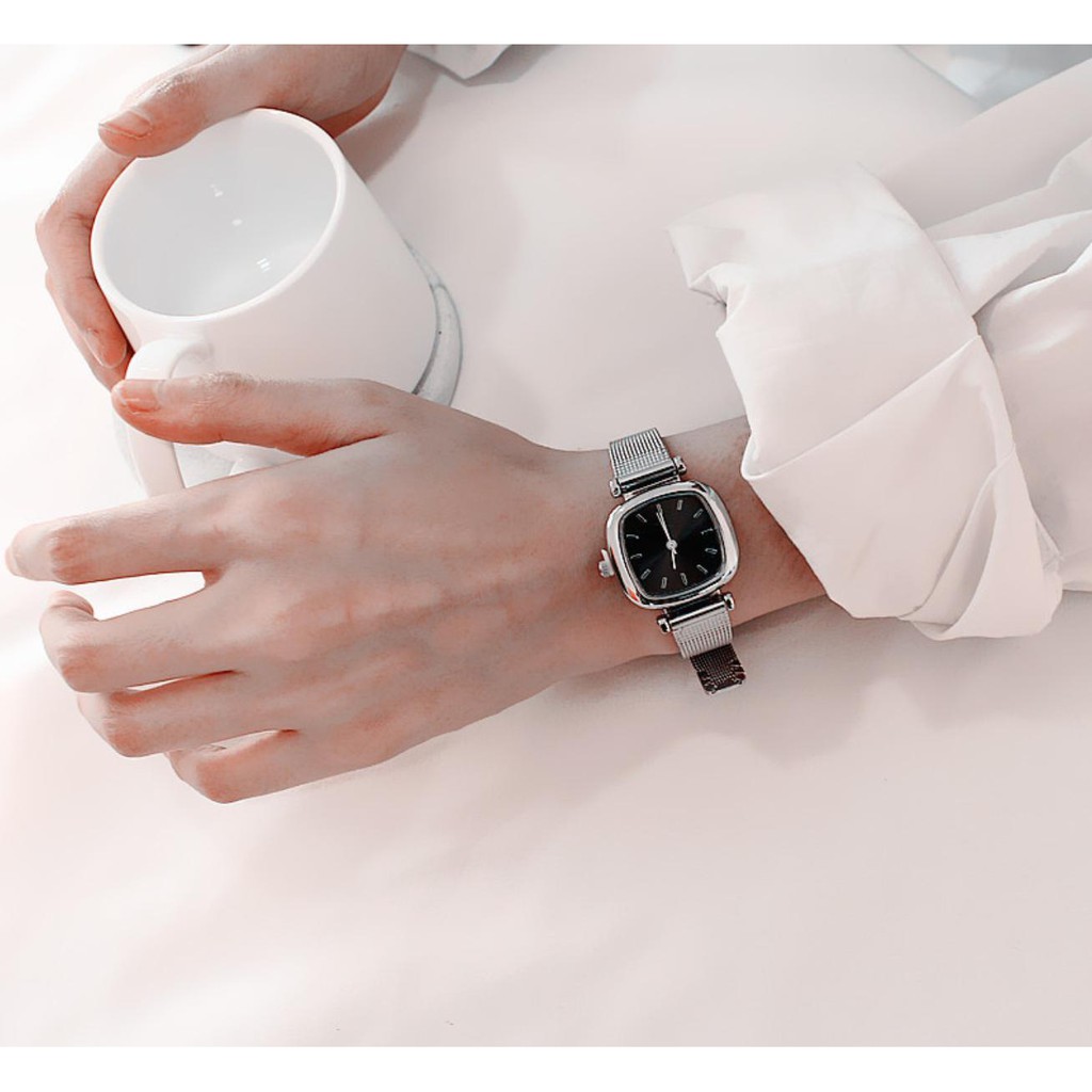 ĐỒNG HỒ NỮ DÂY DA HAZO D190 MẶT VUÔNG THỜI TRANG CỰC ĐẸP | BigBuy360 - bigbuy360.vn