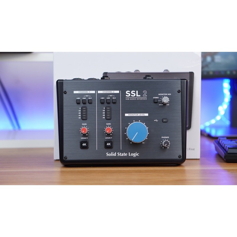 SSL 2 Sound Card Thu Âm chuyên nghiệp