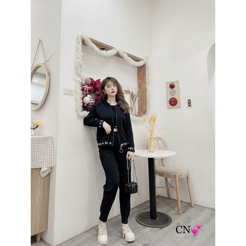 Set len bộ 3 món Pra.da năng động