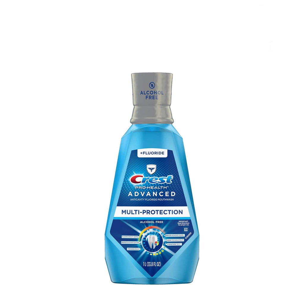 Nước súc miệng Crest Pro-Health Advanced Mouthwash 1 lít Của Mỹ