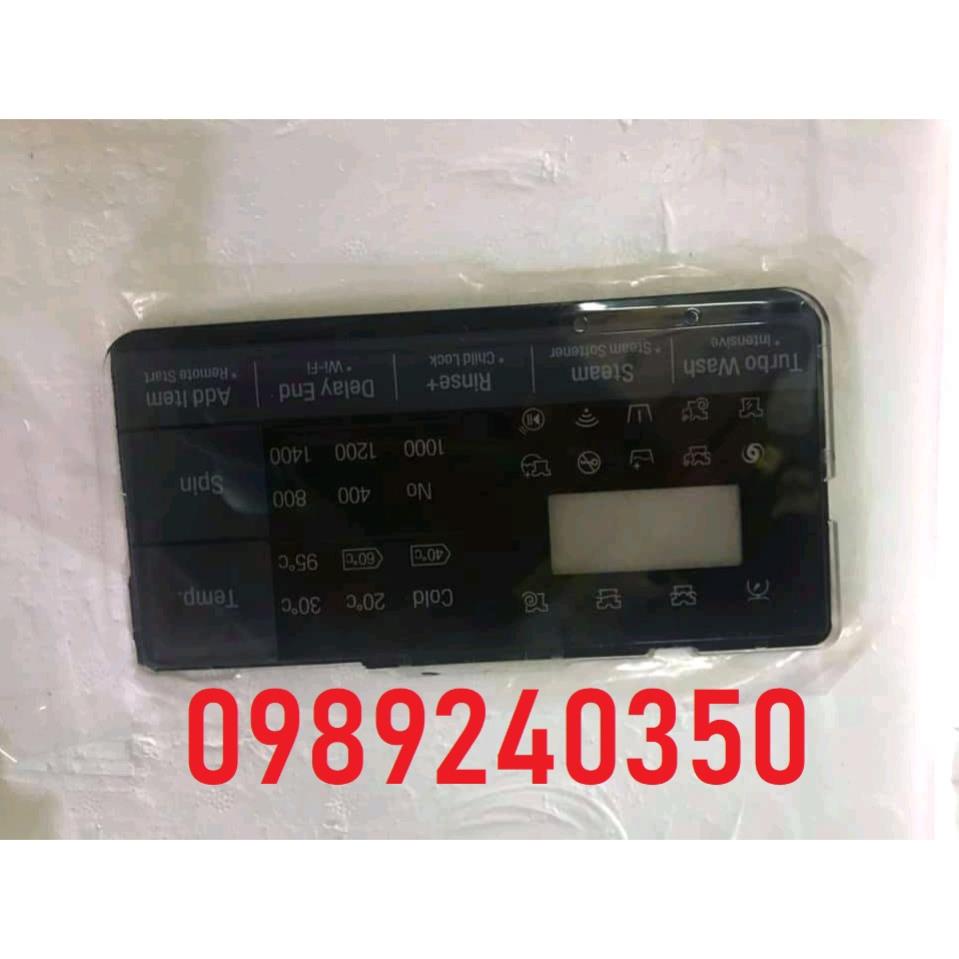 Mặt mica cảm ứng điều khiển máy giặt LG cửa ngang chính hãng LOẠI TỐT