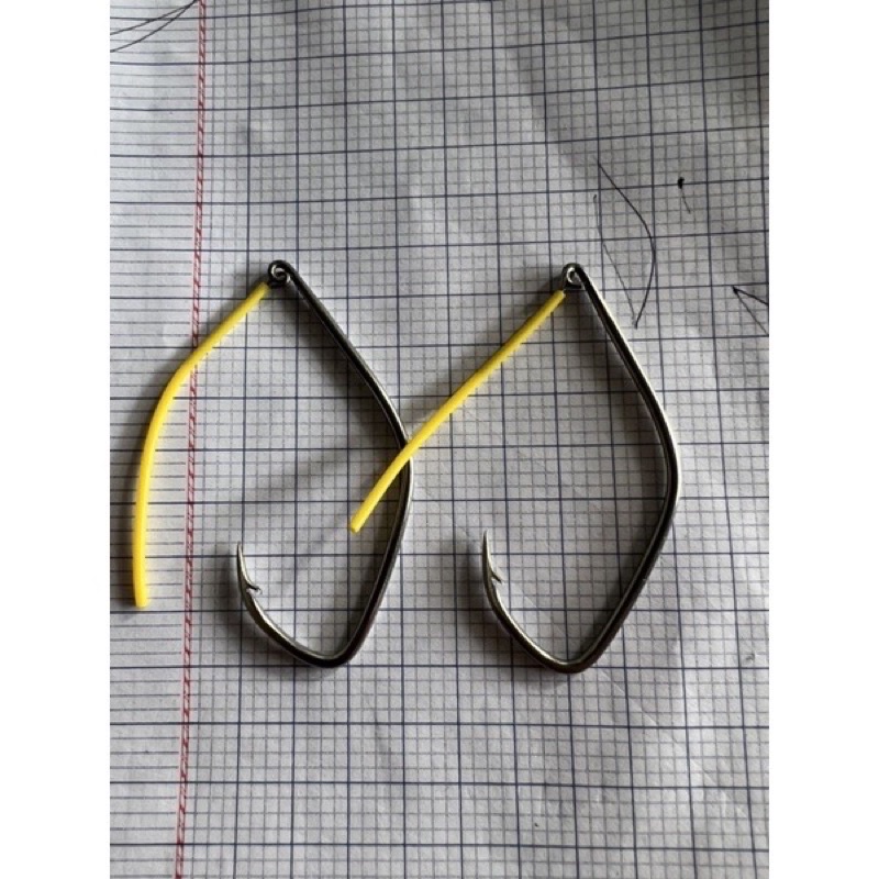 COMBO 05 CÁI Lưỡi Câu cá Lóc Dáng Hàm Chó 2ly