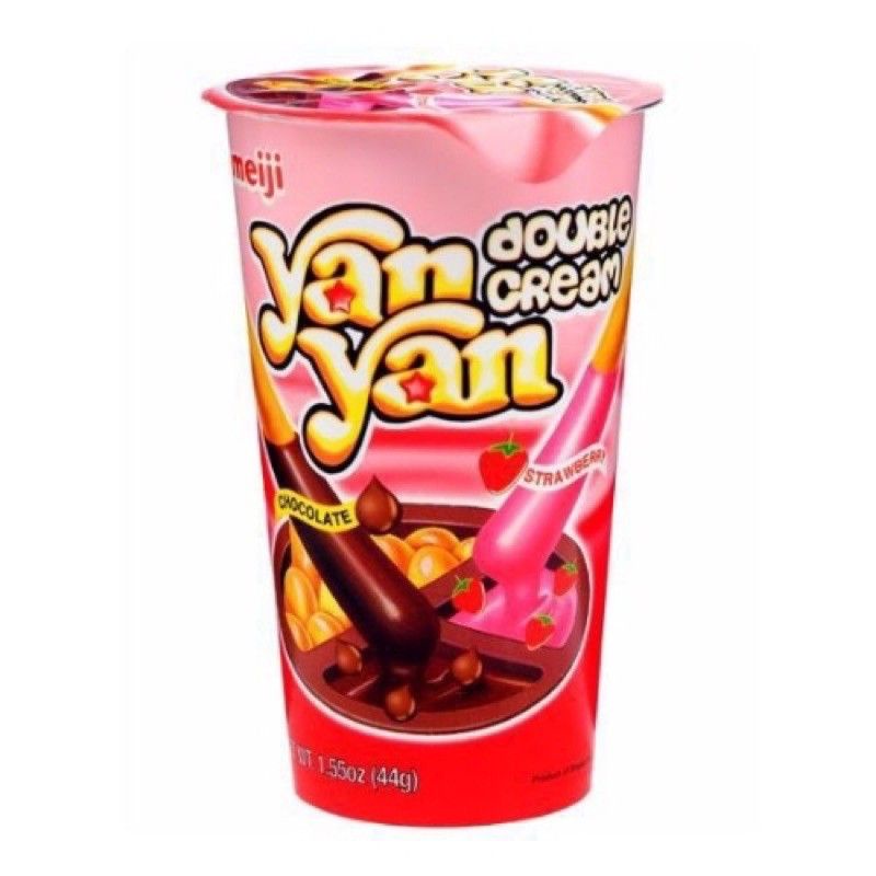 Bánh Que Chấm Kem Yan Yan Meiji 50g