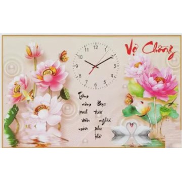 TRANH THÊU CHỮ THẬP 3D LV3347 (63X43 )