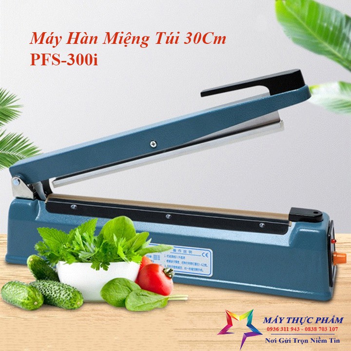 Máy Hàn Túi Đóng Gói Thực Phẩm Đường Hàn 30cm