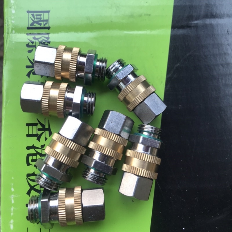 Khớp nối nhanh - Khớp xoay chống xoắn dây phun xịt rửa xe