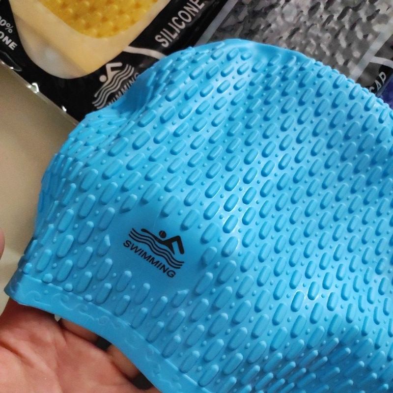 Nón Bơi Silicone Cao Cấp Siêu Co Dãn( hình tại shop)