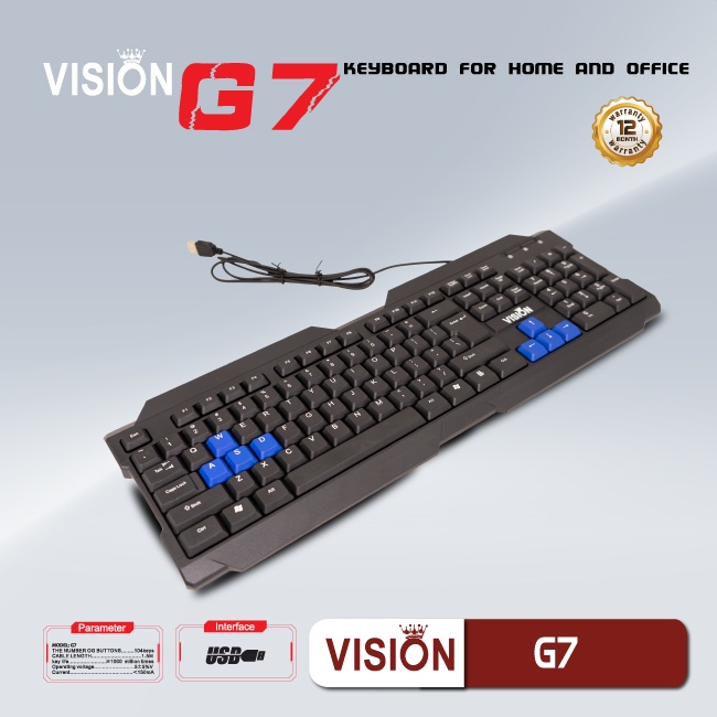 Bàn Phím Chuyên Game Vision G7