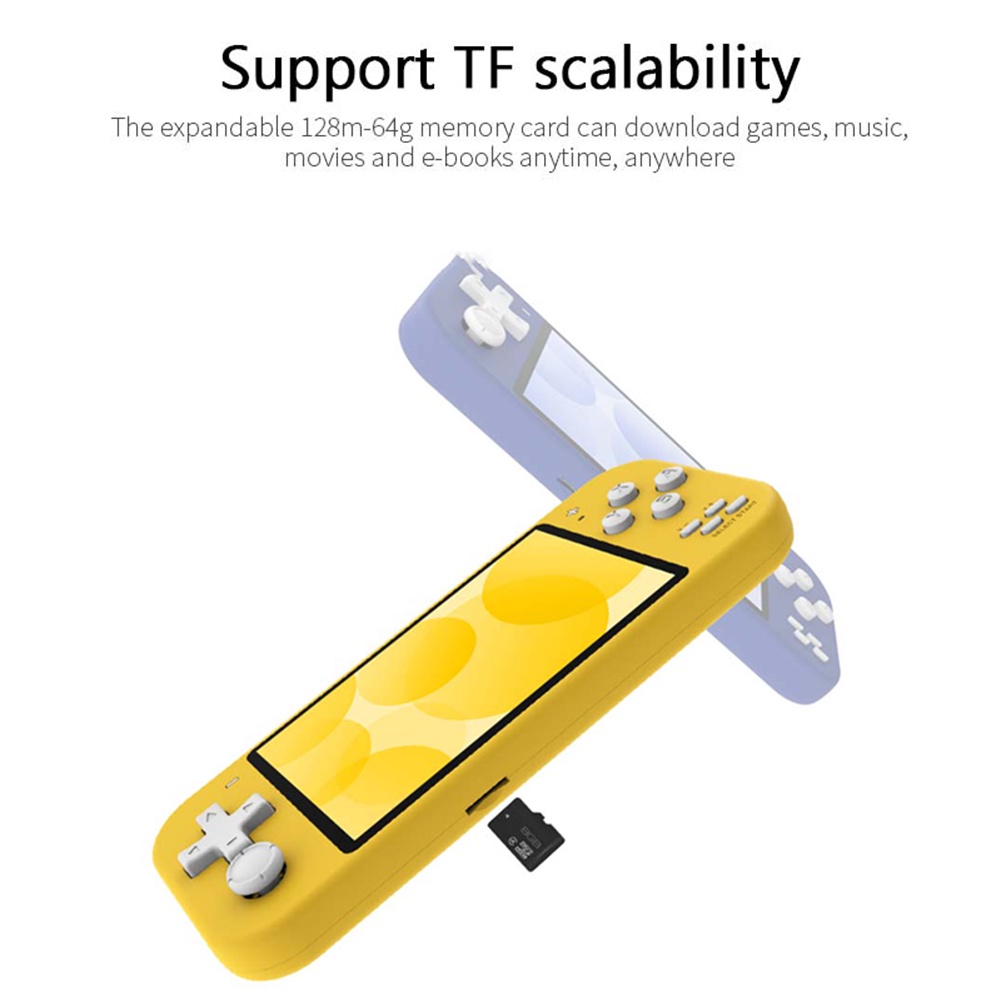 Máy Chơi Game Cầm Tay Mini X20 Máy Chơi Game Cầm Tay Di Động 4.3 Inch Mới Nhất Cần Điều Khiển Kép 8Gb Tải Sẵn 1000 Trò Chơi Miễn Phí Hỗ Trợ Tv Ra Máy Chơi Game Điện Tử Prettyhat