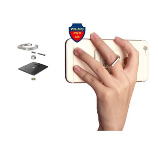 Móc Giữ Điện Thoại Hình Chiếc Nhẫn Kiêm Giá Đỡ, Nhẫn Đỡ iRing Điện Thoại Xoay 360 Độ Chống Giật Nhiều Màu Sắc