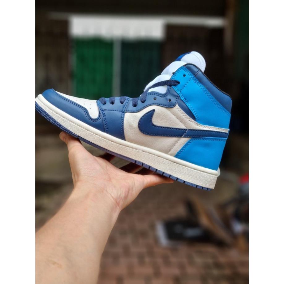 📢 Giày Thể Thao, Giày Sneaker Jordan Cao Cổ Xanh Dương Đậm Hàng Cao Cấp | BigBuy360 - bigbuy360.vn