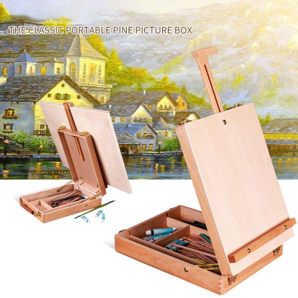 Bảng Vẽ Để Bàn Bằng Gỗ Dành Cho Trẻ Em