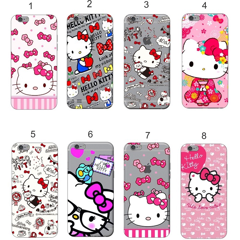 Ốp lưng iPhone 6 in hình Kitty