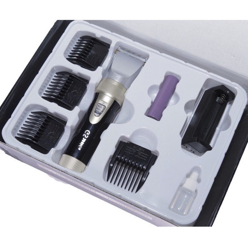 Tông đơ cắt tóc G5, Máy hớt tóc G5. Dùng pin 18650 siêu tiện lợi