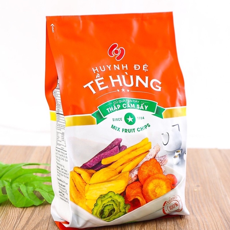 Thập Cẩm Trái Cây Sấy Huynh Đệ Tế Hùng Túi 500gr