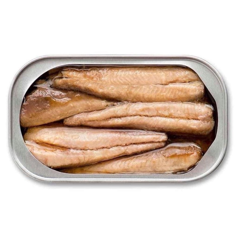 Cá mòi hộp Season Sardines ngâm dầu Olive 124g không có da, không xương có chưa dầu Omega 3