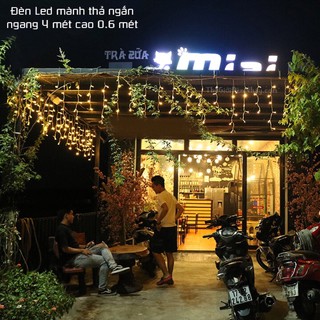 BỘ DÂY ĐÈN LED TRANG TRÍ THẢ RÈM- 2 MÉT