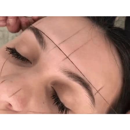 Chỉ Than hoạt tính Vẽ Định Hình Chân Mày Định hình Phun Xăm Thẩm Mỹ DCPX